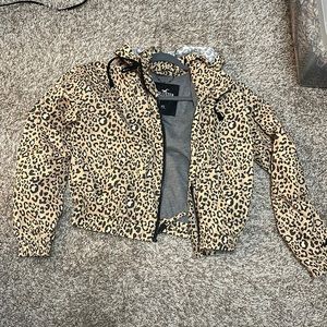 Hollister Co. cropped windbreaker